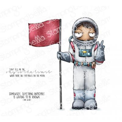 Stamping Bella Cling Stamps - Oddball Astronaut